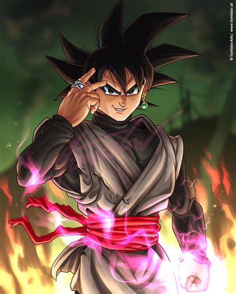 goku black fan art|black goku sketch.